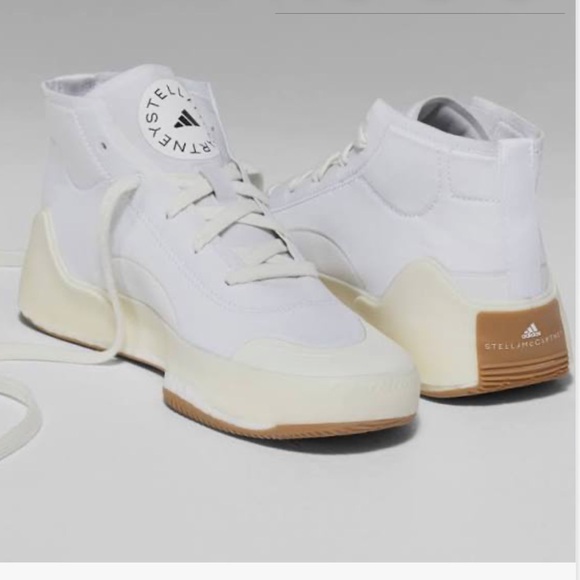 Adidas by Stella McCartney Shoes - ADIDAS BY STELLA MCCARTNEY X TREINO MID WHITE GUM SIZE 6